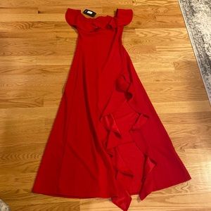 Brand New Fashion Nova Ruffle Formal Dress